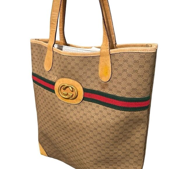 Gucci Ophidia large brown tote - Picture 12 of 15